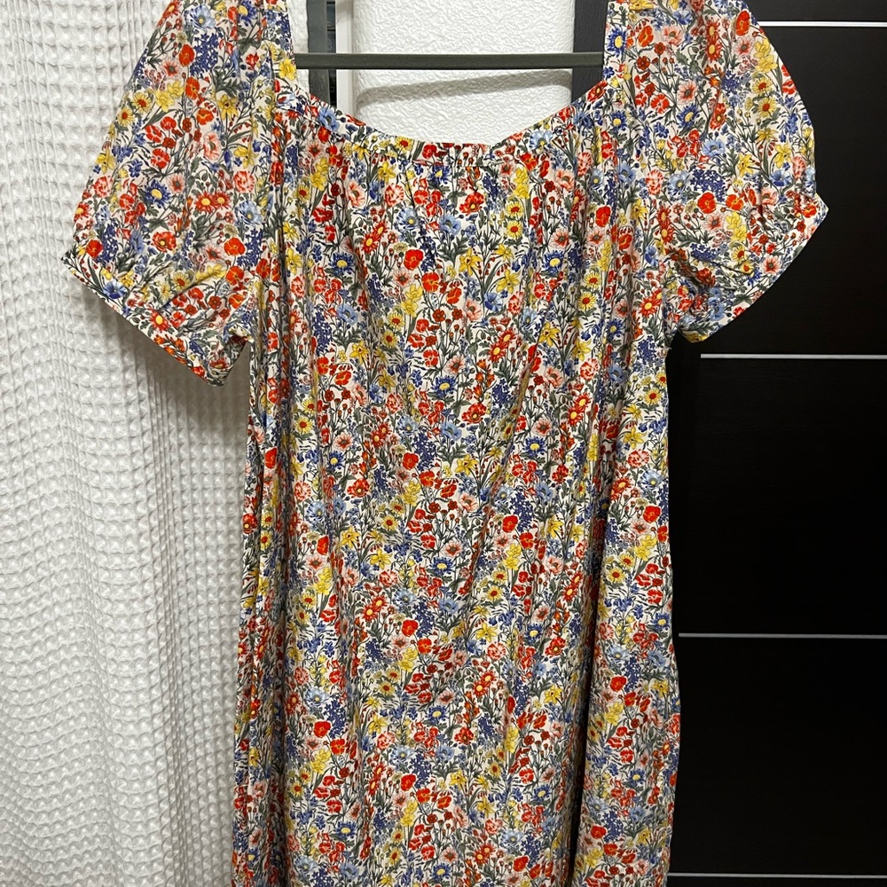 Comptoir Des Cotonniers Puff Sleeve Dress | Sz. EU 42